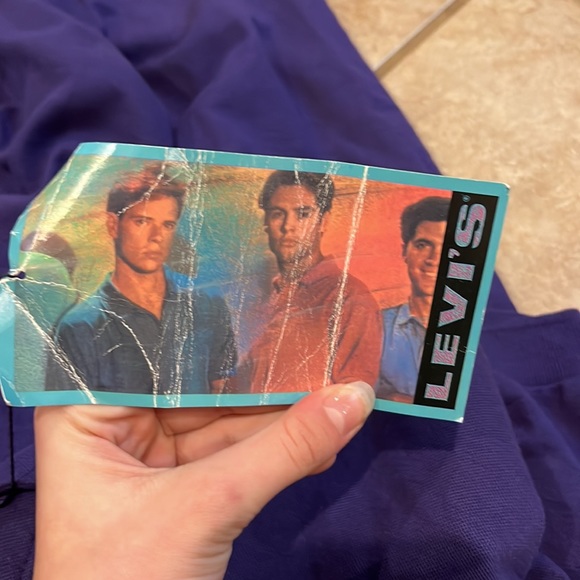 NWT VINTAGE Levi’s Polo Shirt Sz L - Picture 4 of 9